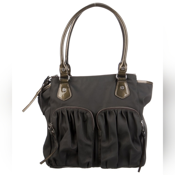 MZ Wallace Jane Tote - grey steal Bedford patent metallic - Picture 2 of 11